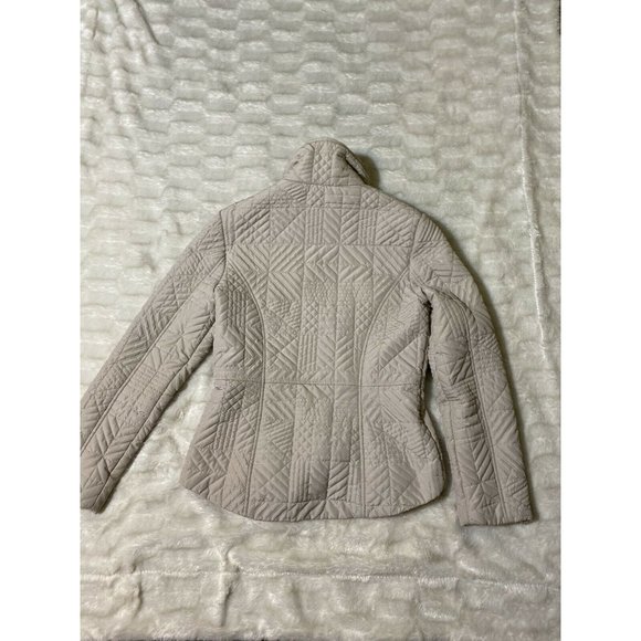 WEATHERPROOF GARMENT COMPANY Quilted Jacket Women Size Small Ivory - Picture 5 of 10